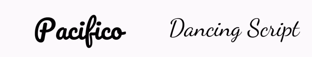 Script Schriften